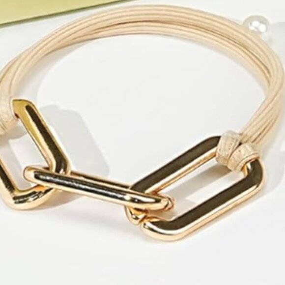 4-Pack Gold Hair Ties main image 5